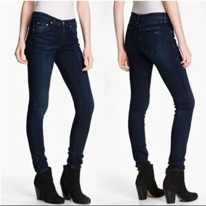 rag & bone Dark Indigo Skinny Jeans